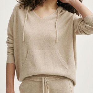 Nili Lotan Albany cashmere hoodie